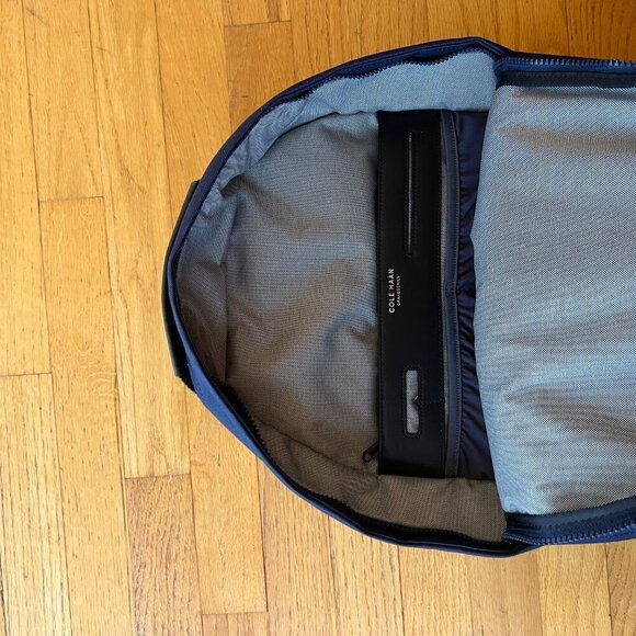 EUC Cole Haan Go To Backpack Triboro Nylon in Navy Blue main image 6
